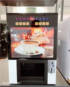 Monede operate 8 Hot Coffee Vending Machine